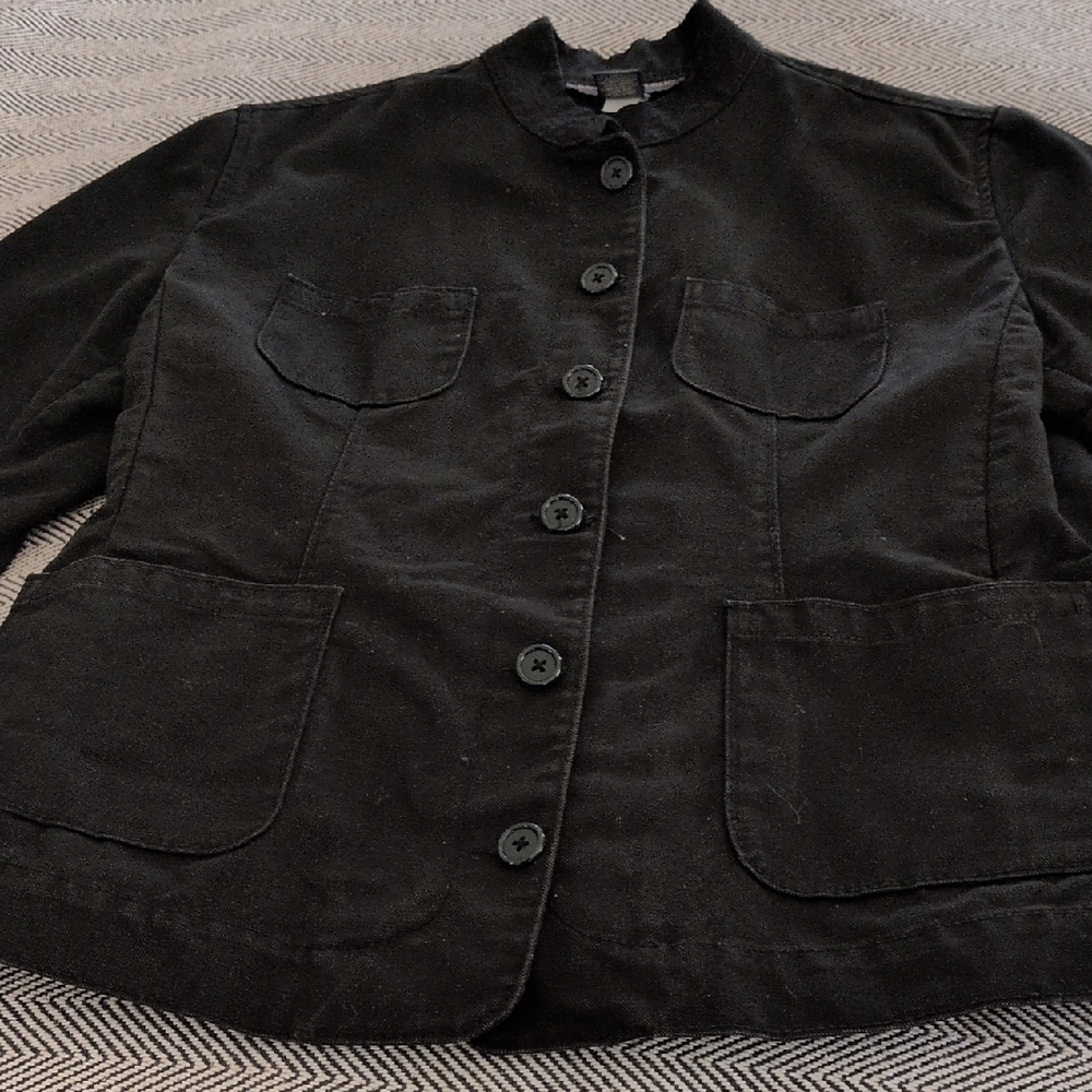 Banana Republic Black Utility Jacket